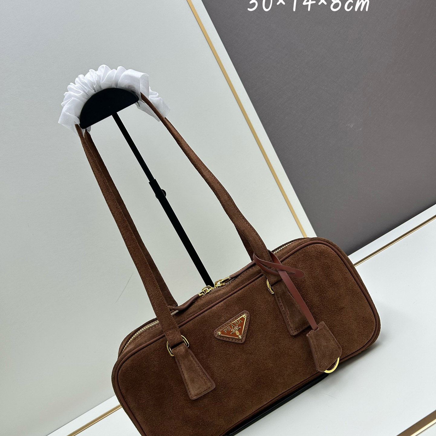 Pra*a top handle bags